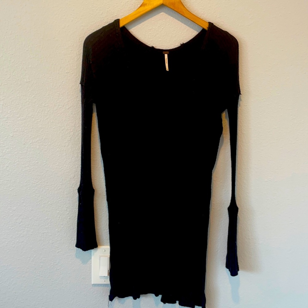 Black Free People long sleeve, size XS